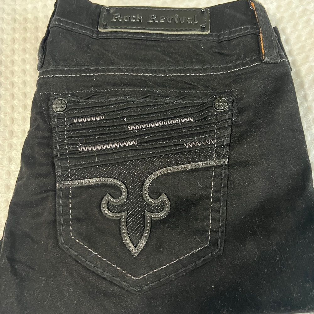 Rock Revival Black Denim Pants